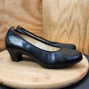 SAS Milano Womens Leather Comfort Heel Pumps Size 7.5